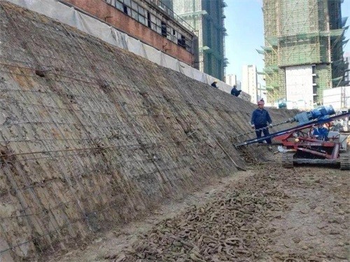 费县建筑边坡支护